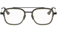 NeoDiorO S6F Black Geometric Eyeglasses