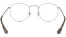 Round Metal Optics RB3447V silver on top blue