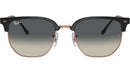 New Clubmaster RB4416 672071 Grey Gold