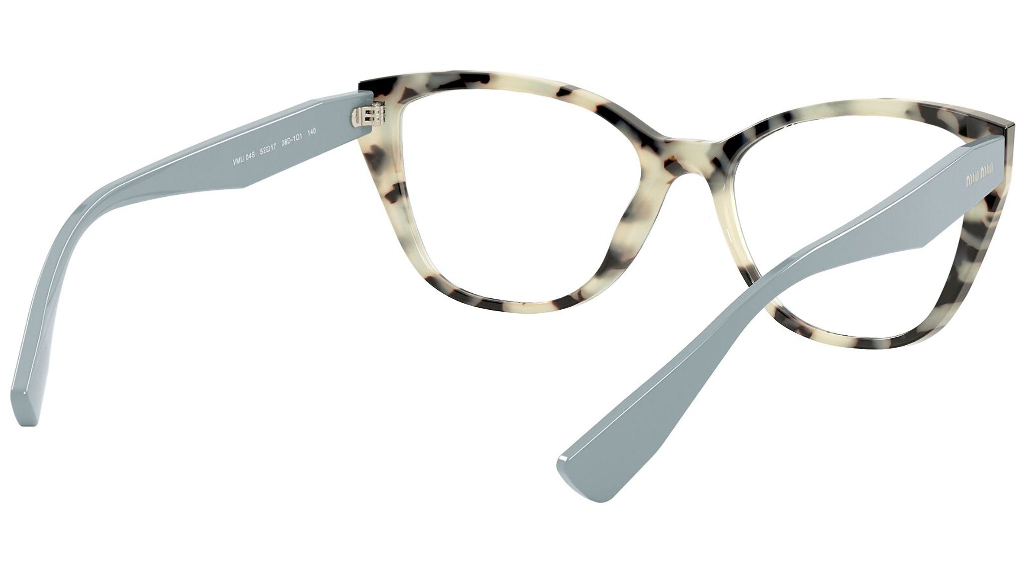 MU 04SV 08D1O1 beige havana top blue