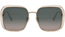 FilDior S1U Rose Square Sunglasses