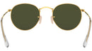 Round Metal RB3447 polished gold