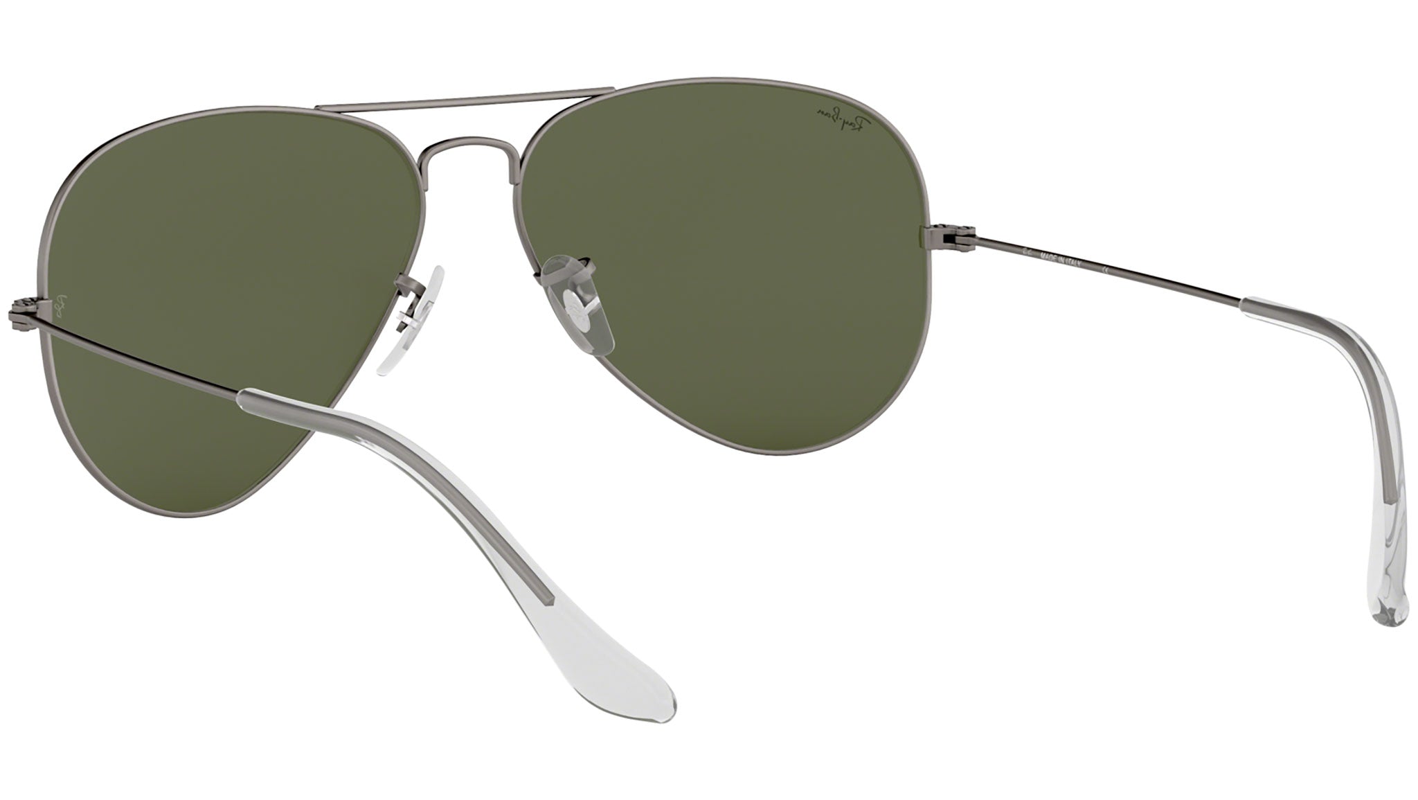 Aviator Flash Lenses RB3025 029/30 Matte Gunmetal Silver